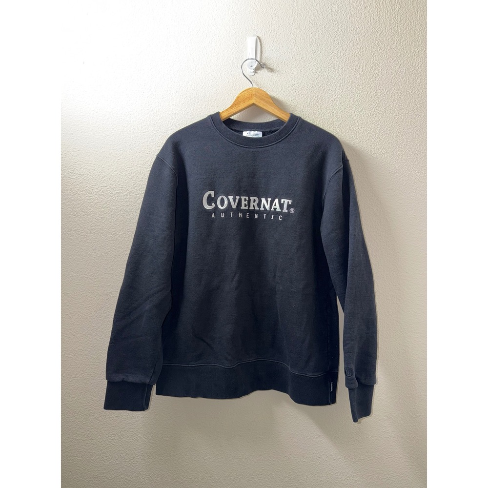 Covernat Embroidered Crewneck Sweatshirt Size Large